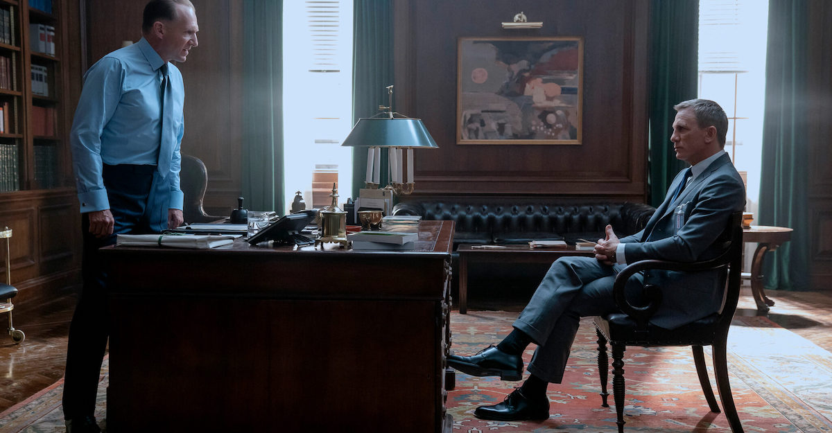 James Bond Goes Back to the Office